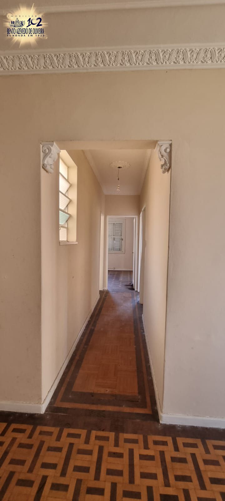 Corredor de acesso aos quartos