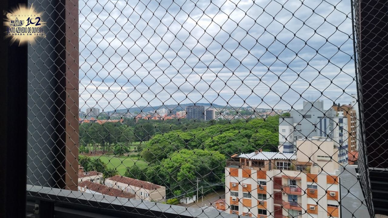 Vista do campo do Contry Club da janela da cozinha