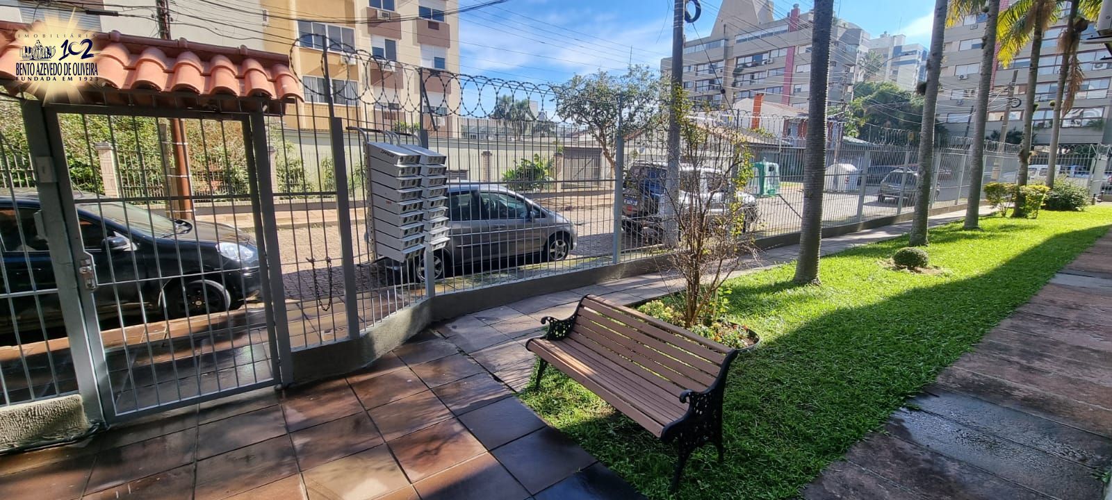 Entrada do condomínio