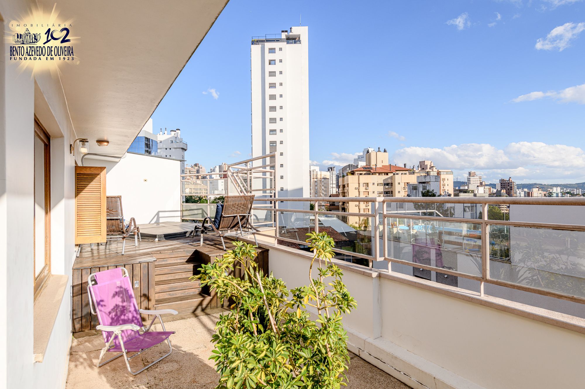 Terraço na cobertura