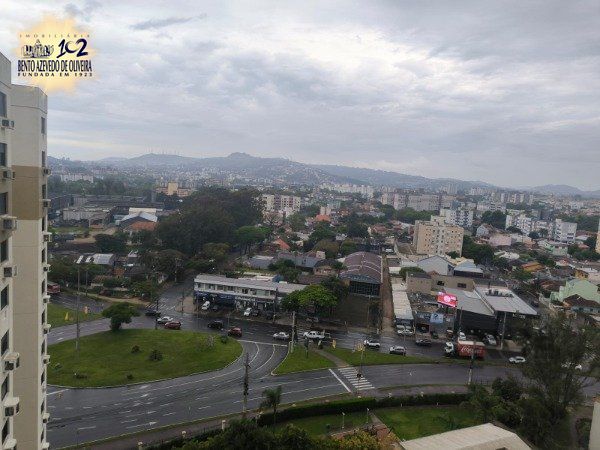 Vista do apartamento da janela da sala