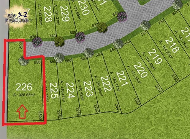 Terreno, 328 m² - Foto 1