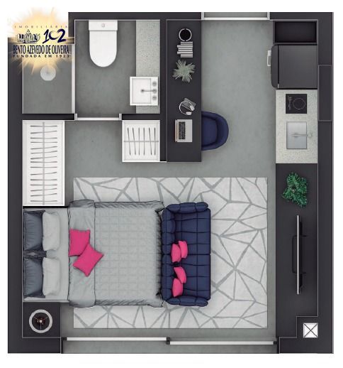 Apartamento, 21 m² - Foto 11
