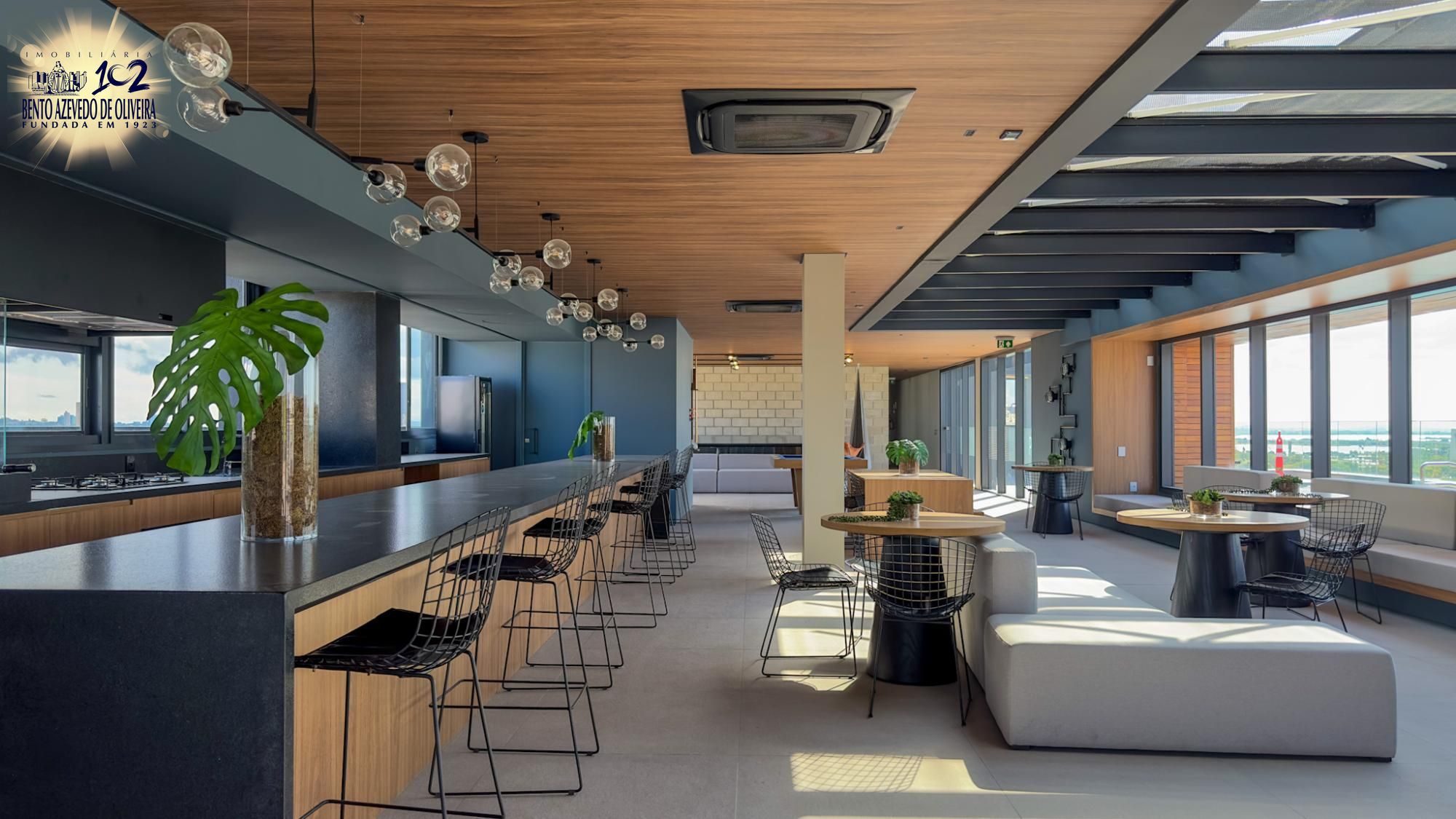 Coworking-espaços de convivência.