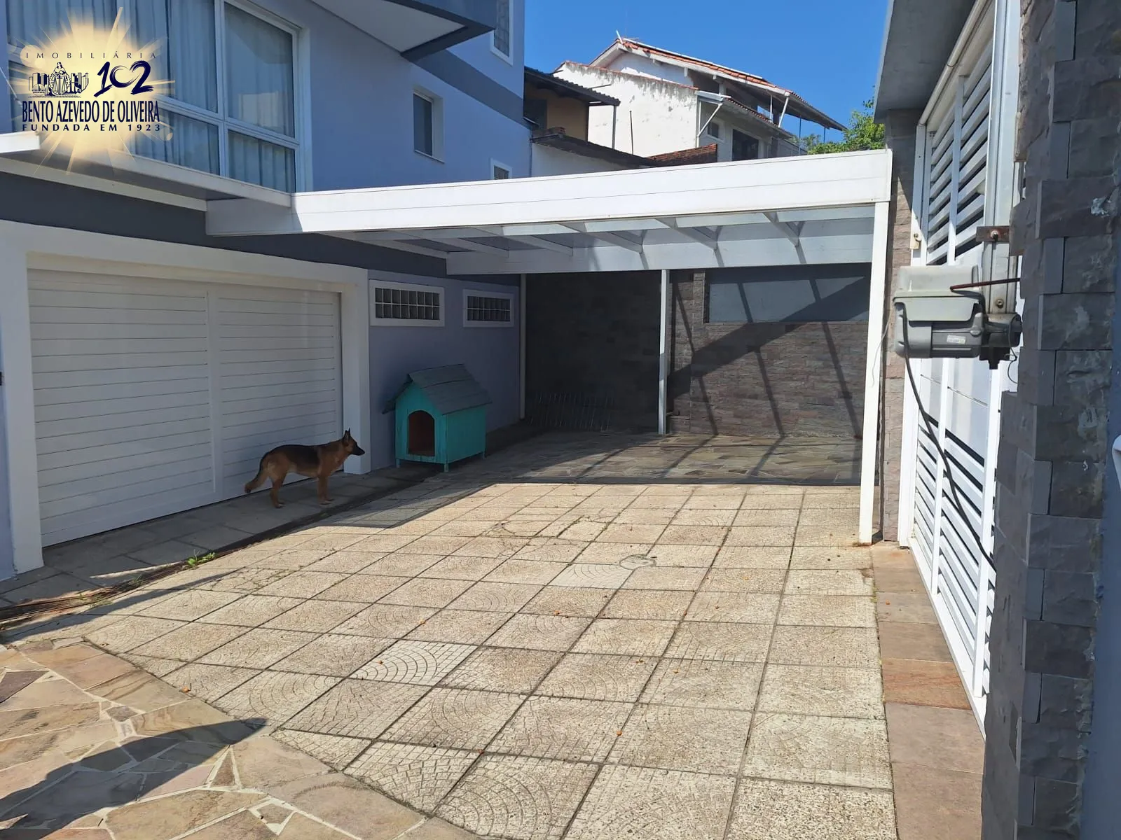 garagens para 02 carros coberta
