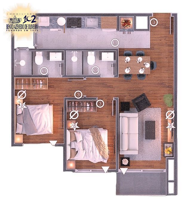 Apartamento, 2 quartos, 94 m² - Foto 27