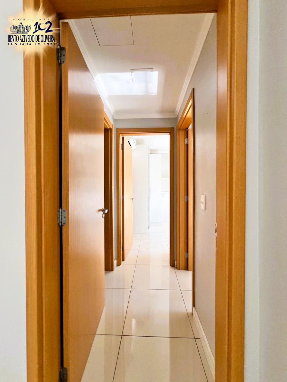 Corredor de acesso a área íntima