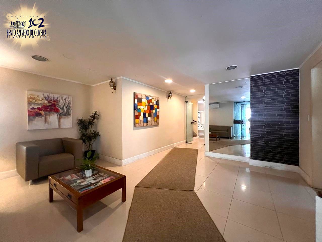 Hall de entrada do prédio