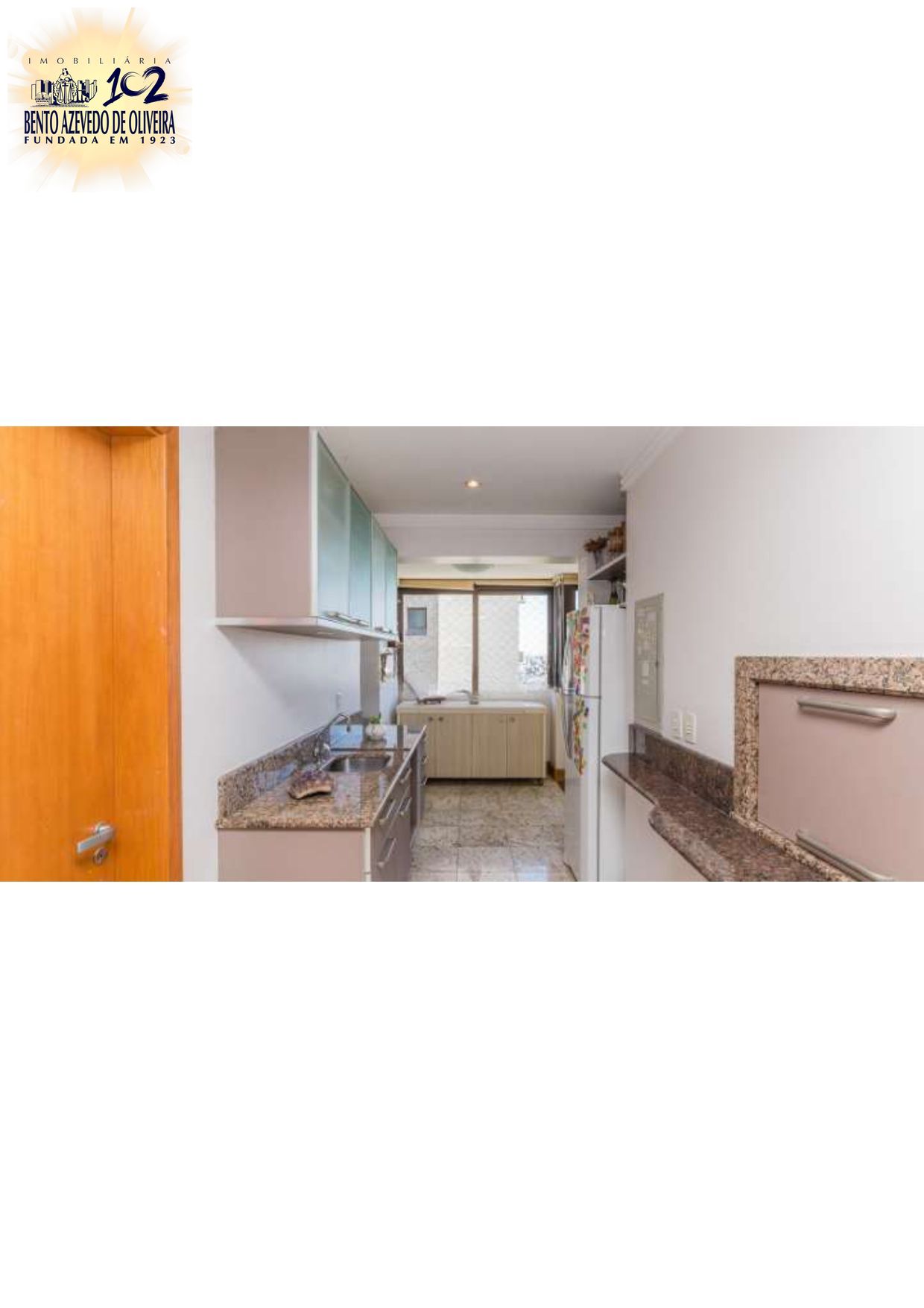 Cozinha com churrasqueira