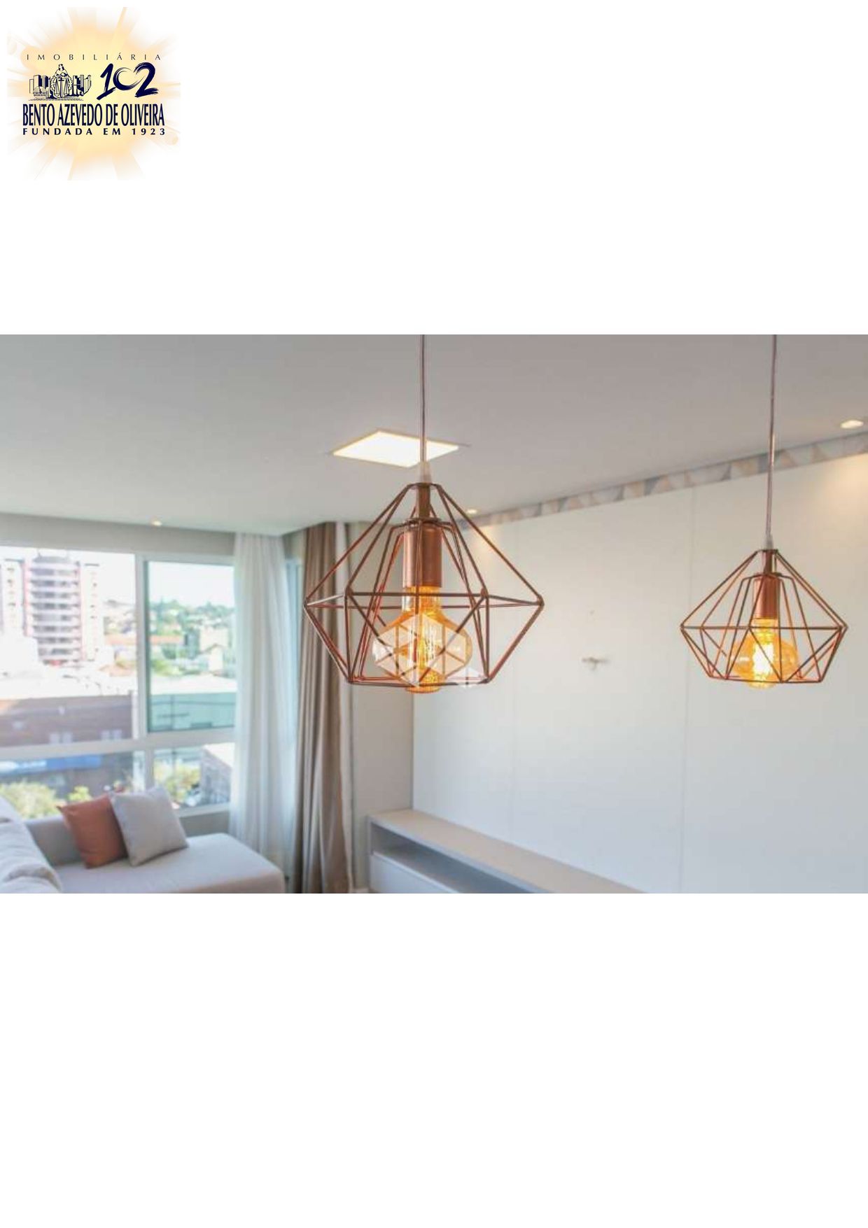 Lustre sala de estar