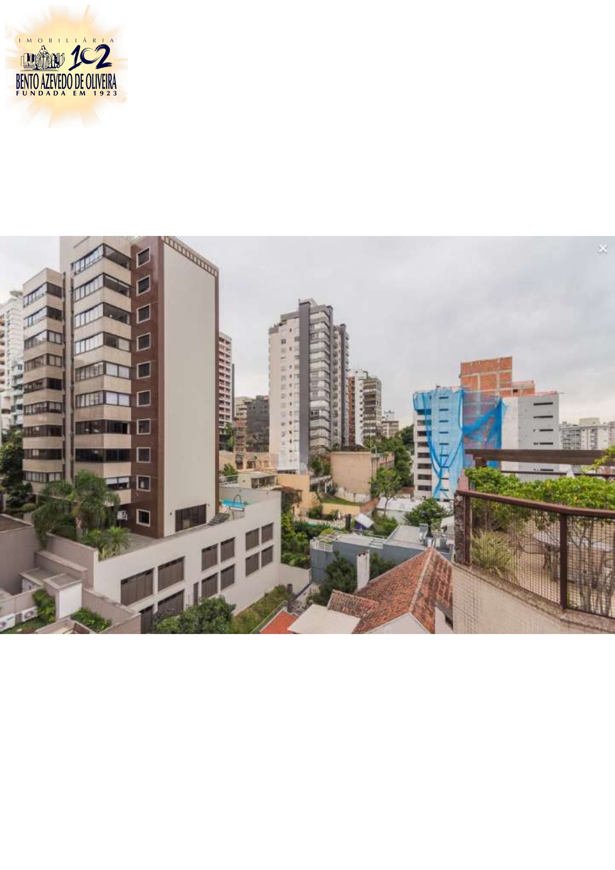 vista do apartamento