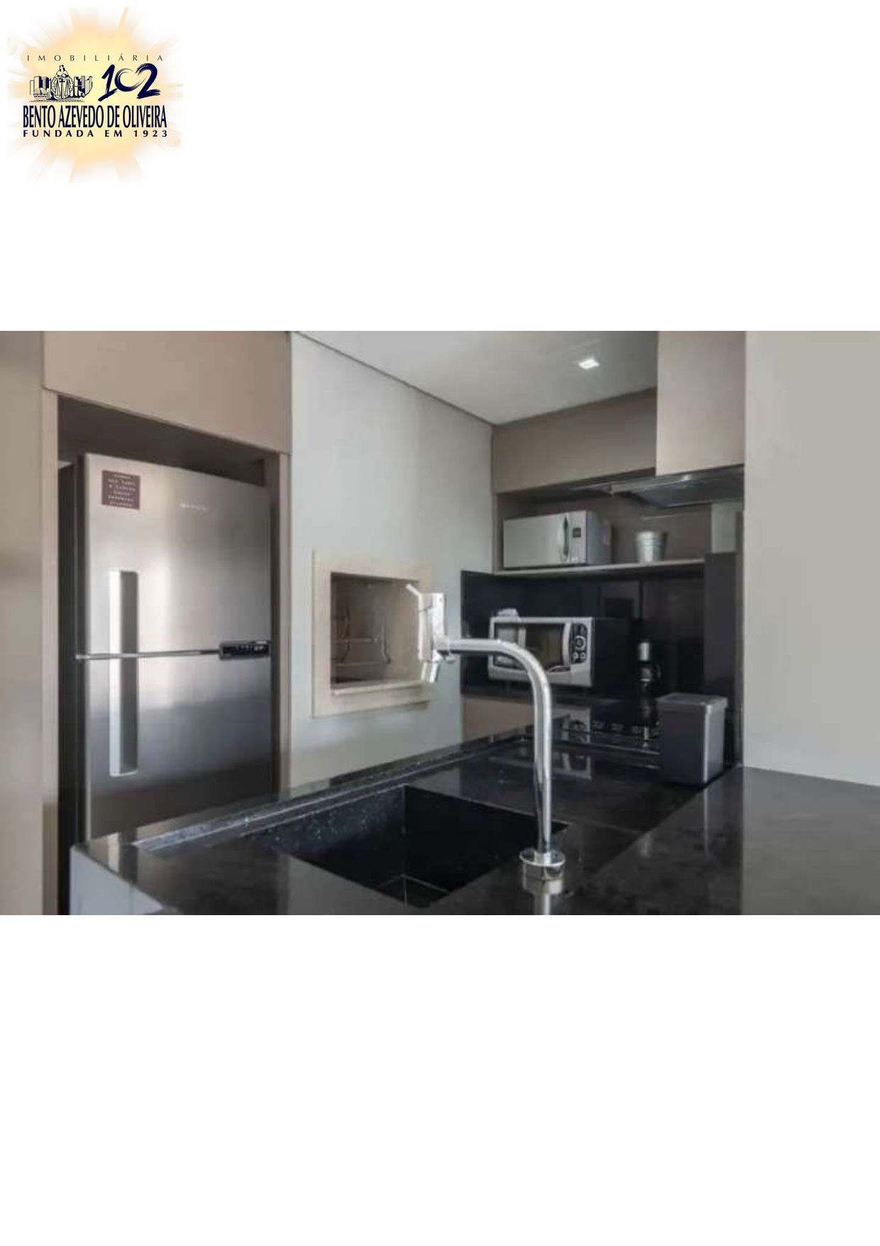 Cozinha com eletrodomésticos