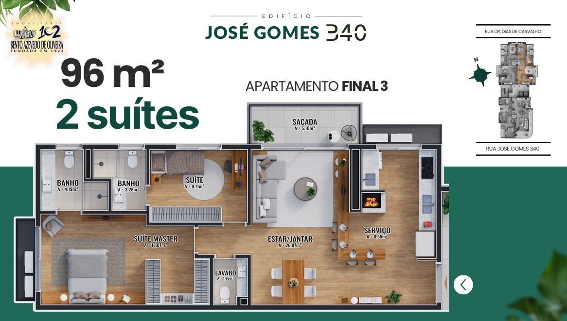 Apartamento, 3 quartos, 171 m² - Foto 9