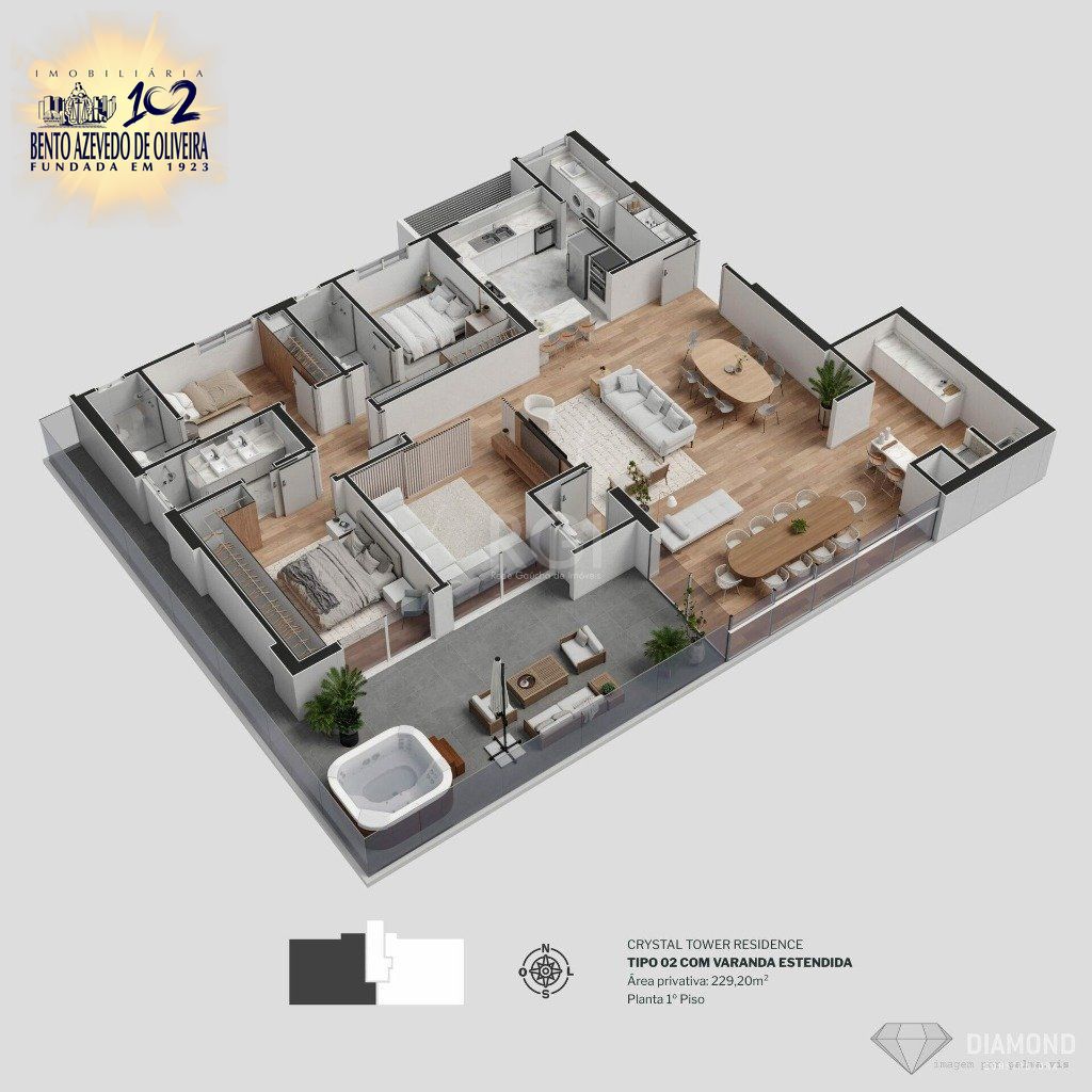 Apartamento, 3 quartos, 229 m² - Foto 31