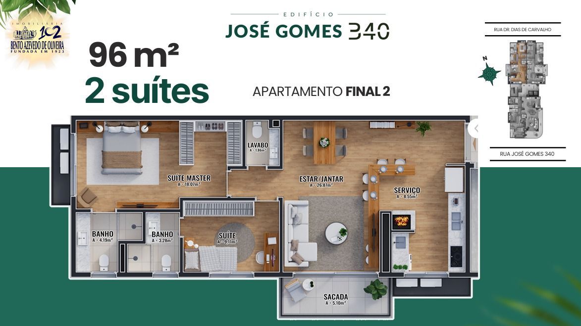 Apartamento, 3 quartos, 171 m² - Foto 10