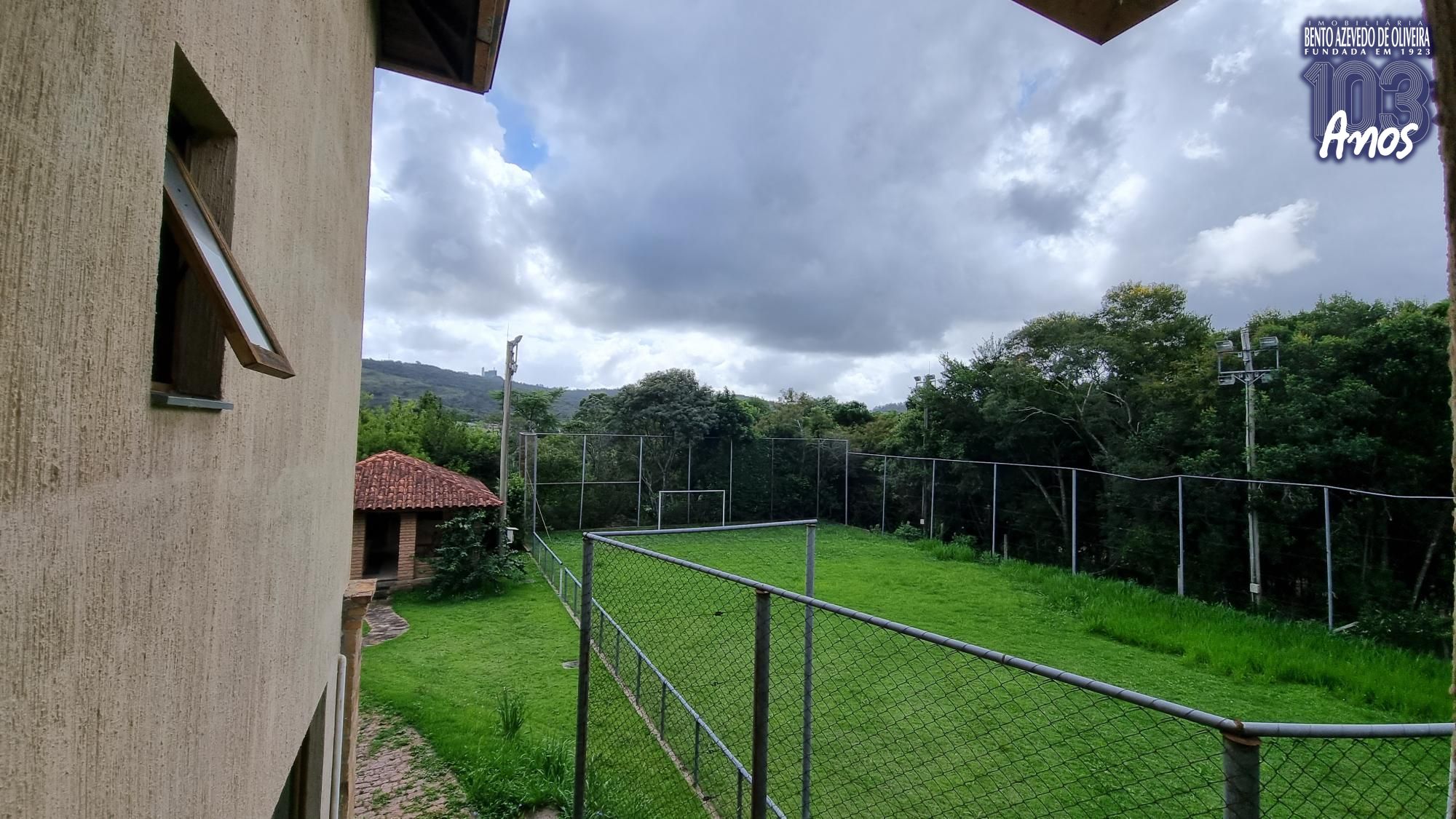 Campo de futebol na casa