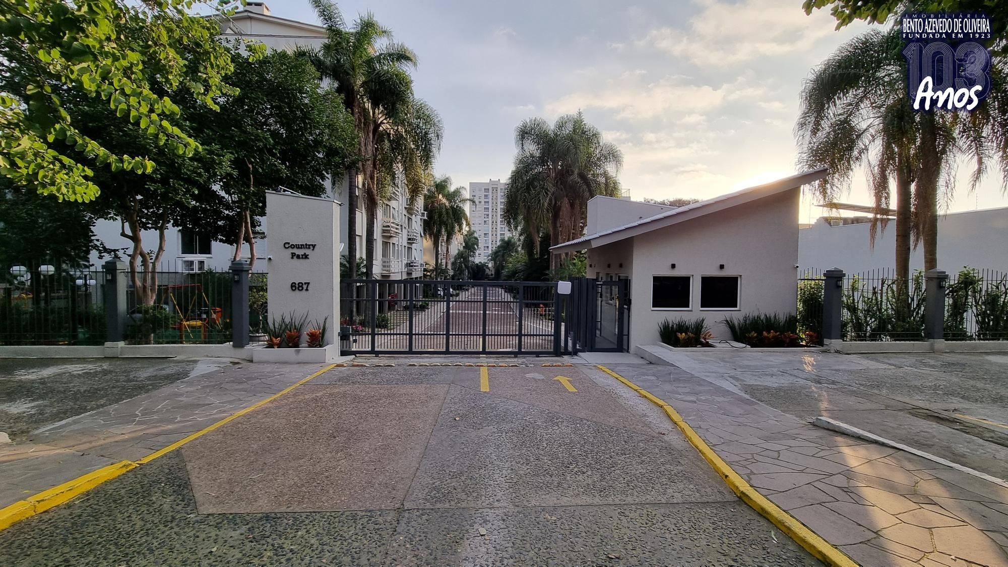 Portaria, estacionamento de visitantes