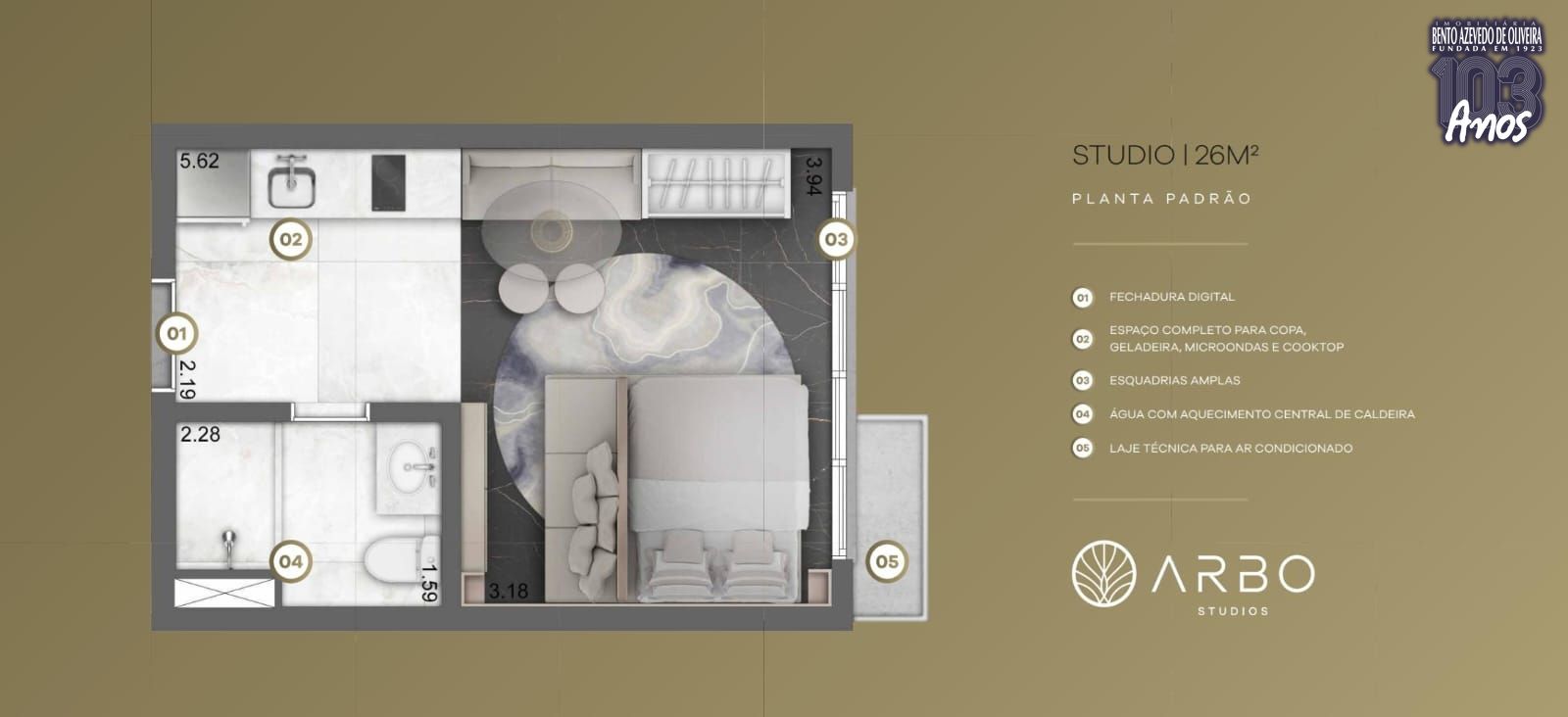 Apartamento, 1 quarto, 25 m² - Foto 11
