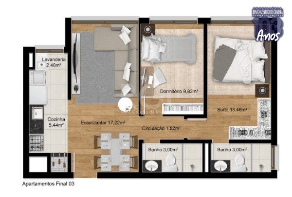 Apartamento, 2 quartos, 78 m² - Foto 25