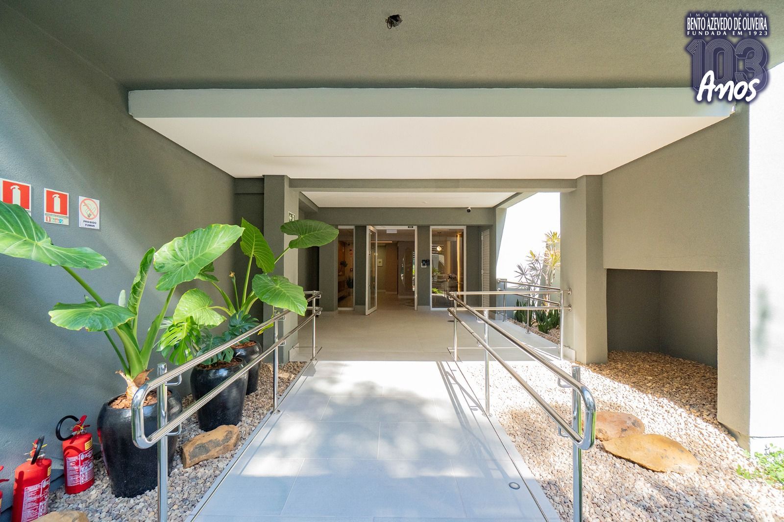 hall externo prédio