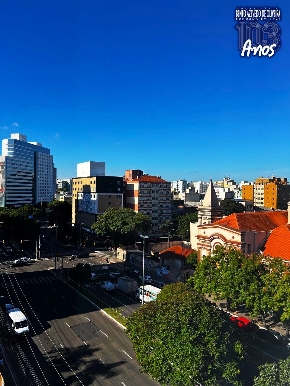 vista do salão festas