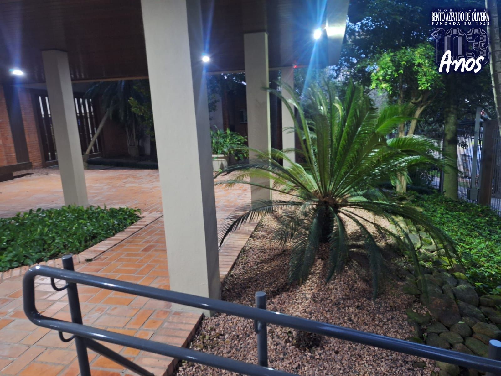 jardim do predio