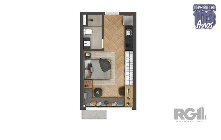 Apartamento, 1 quarto, 27 m² - Foto 18