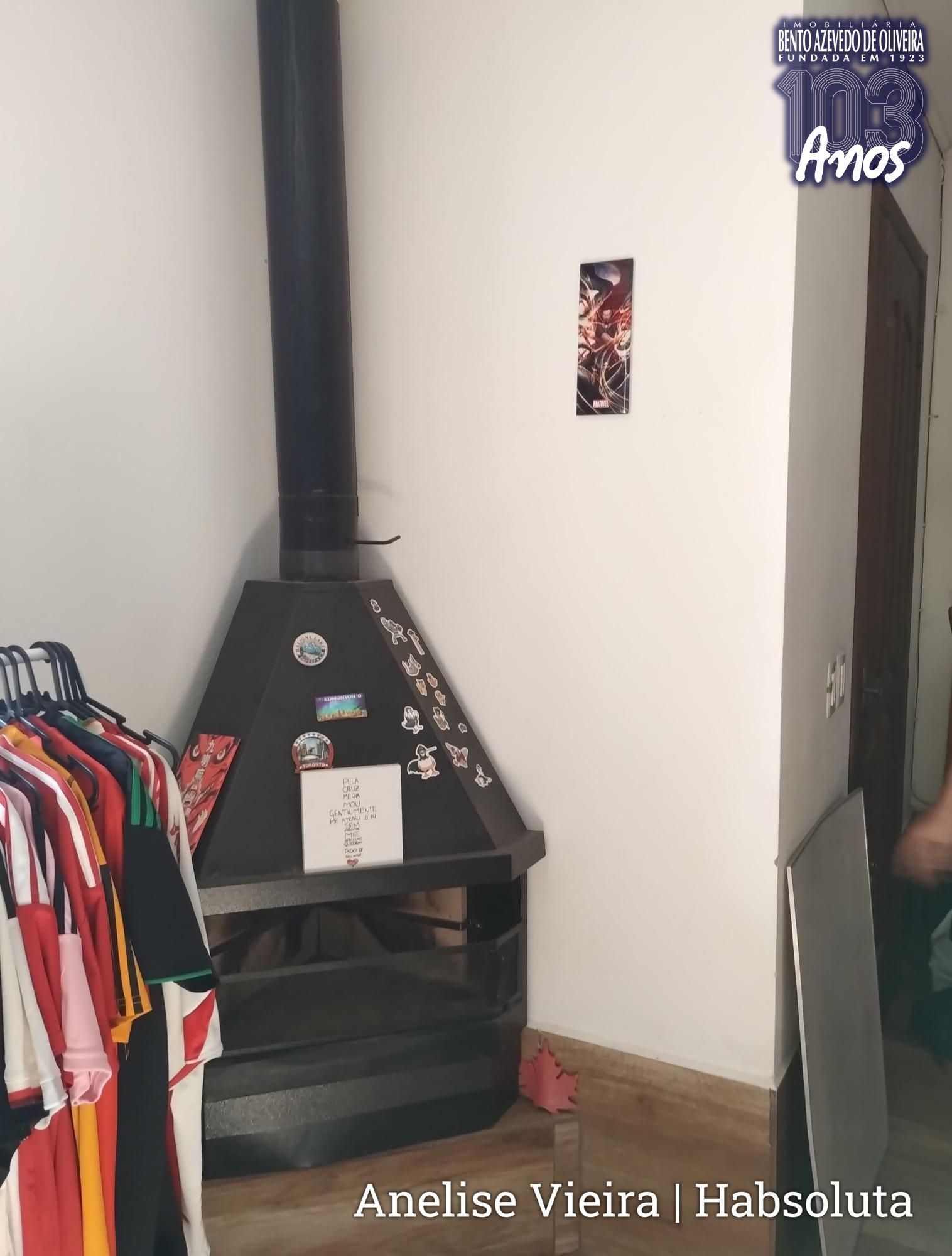 Lareira da sala de estar