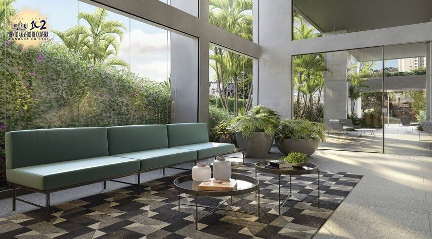 Apartamento, 1 quarto, 33 m² - Foto 2