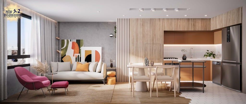 Apartamento, 1 quarto, 49 m² - Foto 2