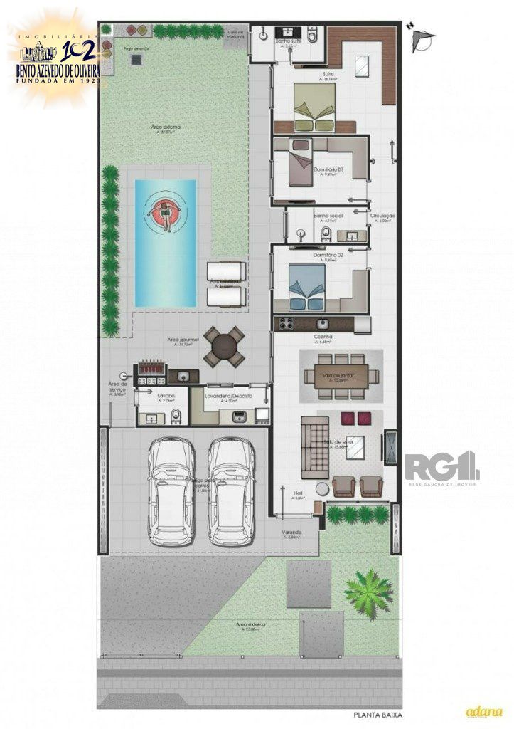 Casa, 3 quartos, 180 m² - Foto 4