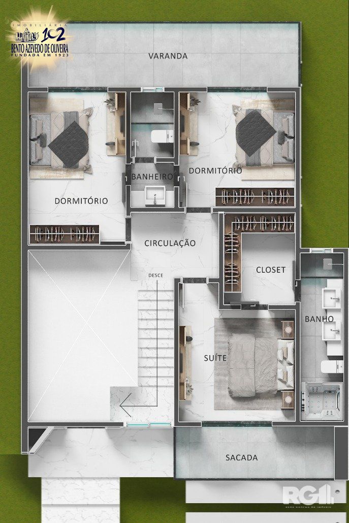 Casa de Condomínio, 3 quartos - Foto 3