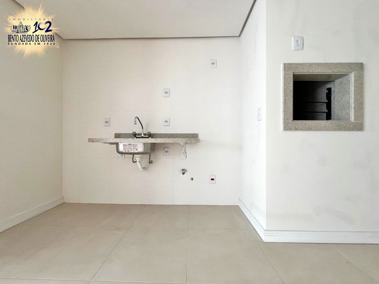 Cozinha com churrasqueira