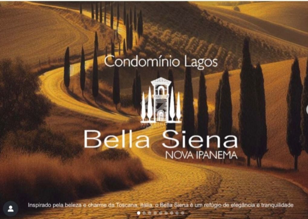 Terreno no Condomínio Lagos Bella Siena