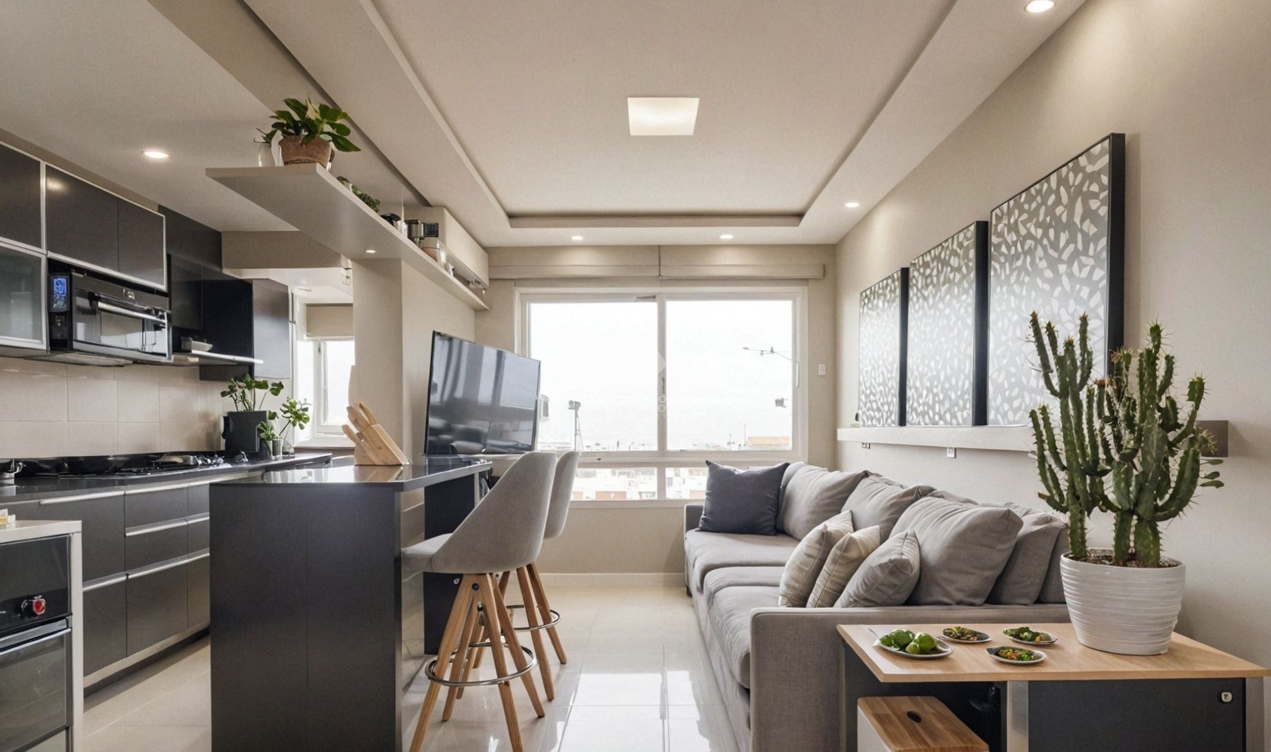 Vende-se apartamento com 2 quartos (1 suíte), 55m² e 2 vagas – Petrópolis