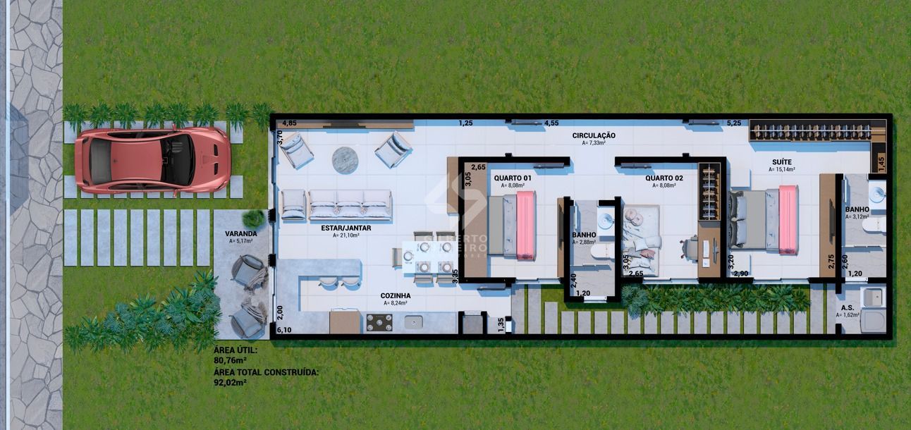 Casa de Condomínio, 3 quartos, à venda, 80 m², Hípica - Porto Alegre — foto 3