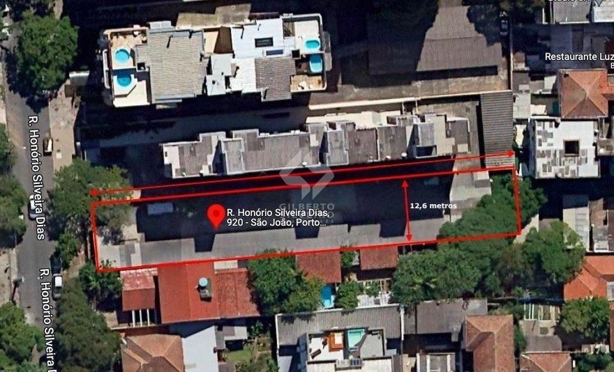 Terreno de 995,40m² no Bairro São João