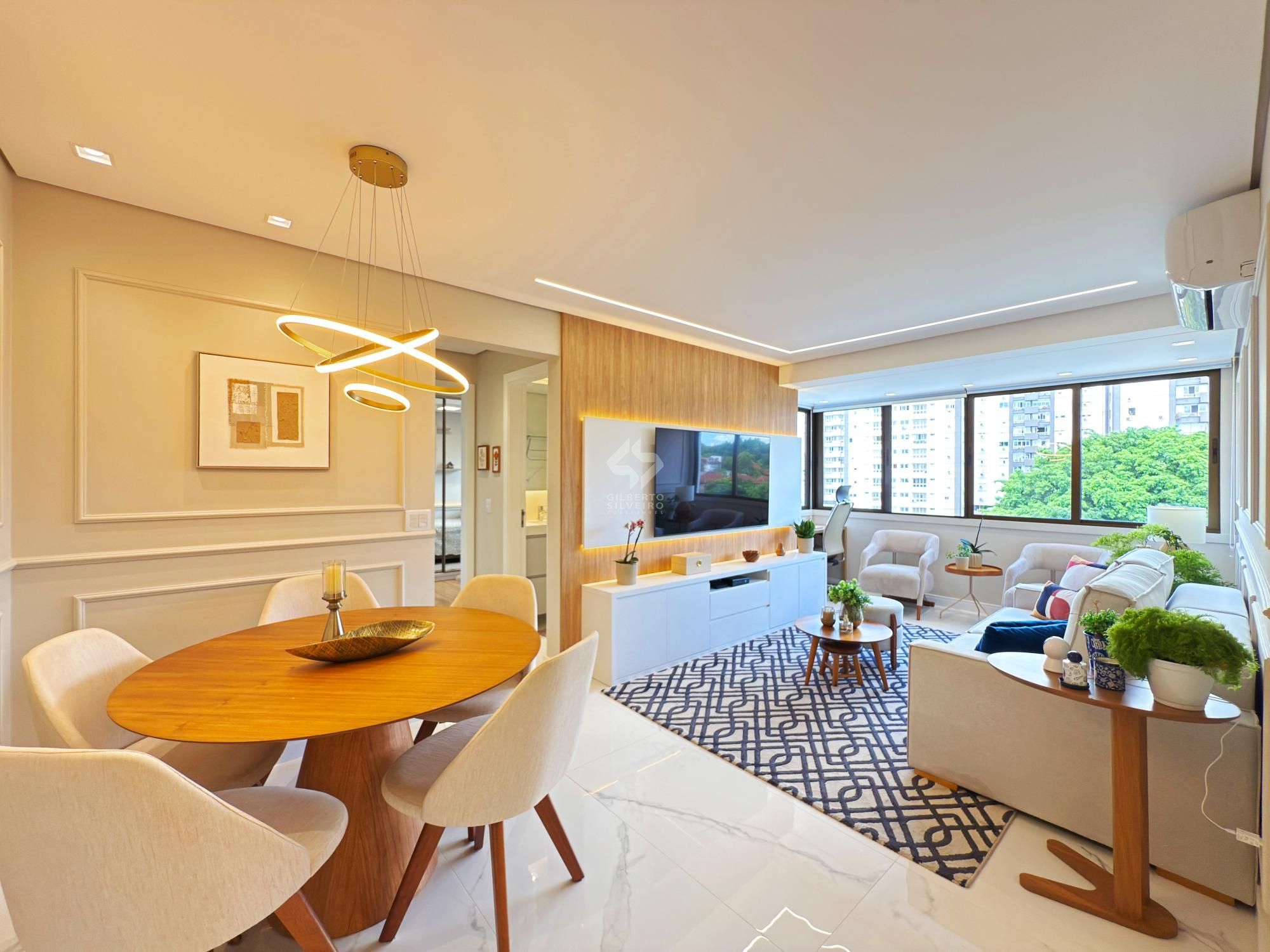 Belíssimo apartamento mobiliado e decorado 2 dorm 2 vagas c/piscina