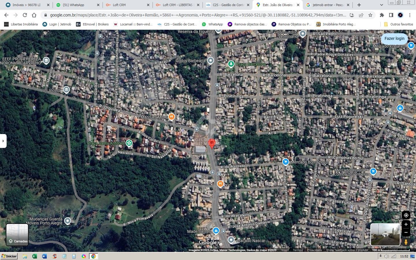 Magnífico terreno 13.410m² na Estrada João de Oliveira Remião.