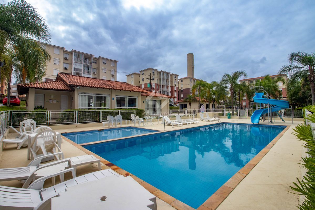 Apartamento com 67m², 3 dormitórios com vaga de garagem no bairro Morro Santana