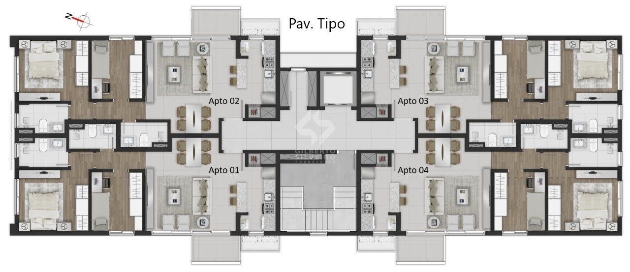 Apartamento, 2 quartos, à venda, 71 m², Petrópolis - Porto Alegre — foto 4