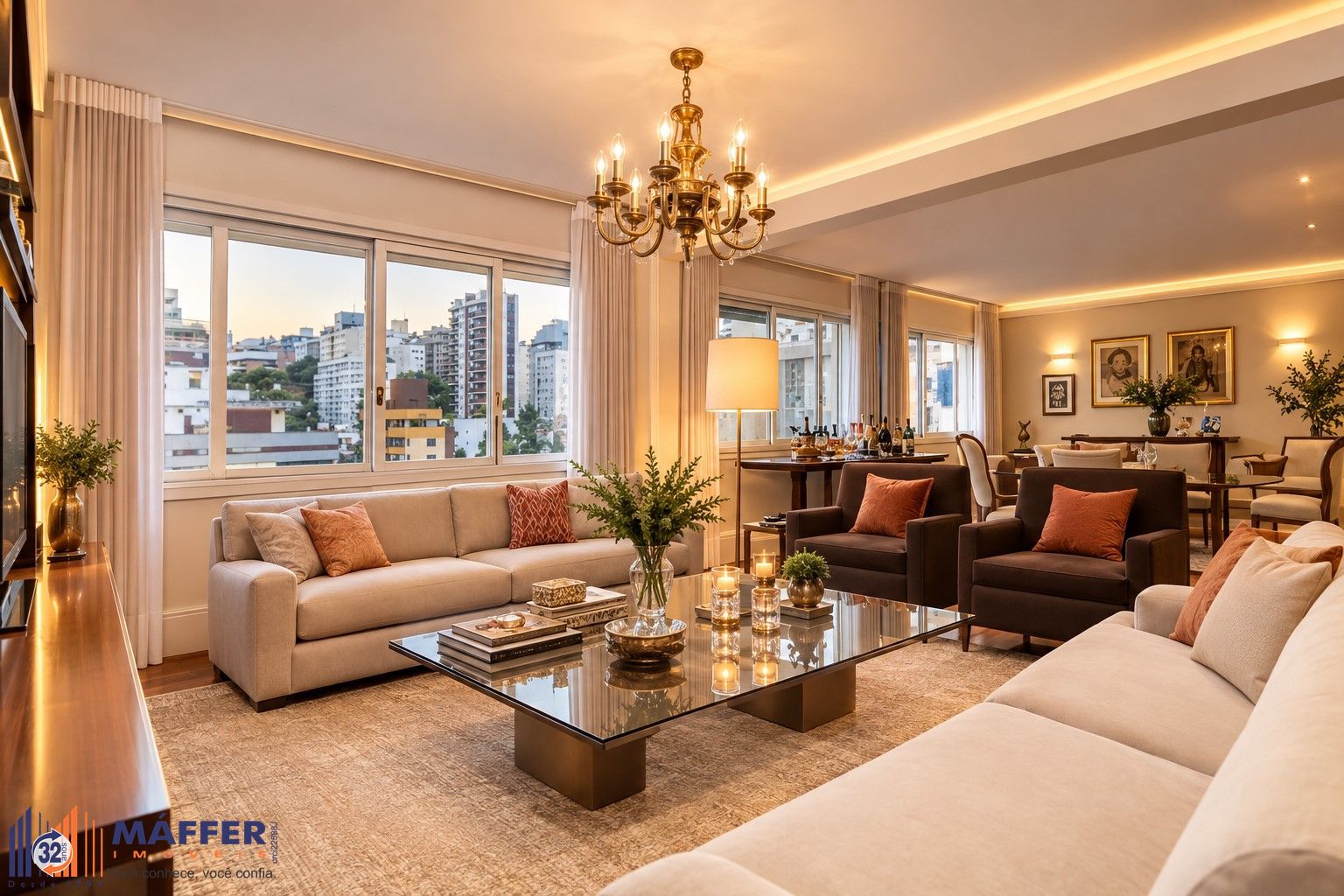 Apartamento, 3 quartos, 210 m² - Foto 1