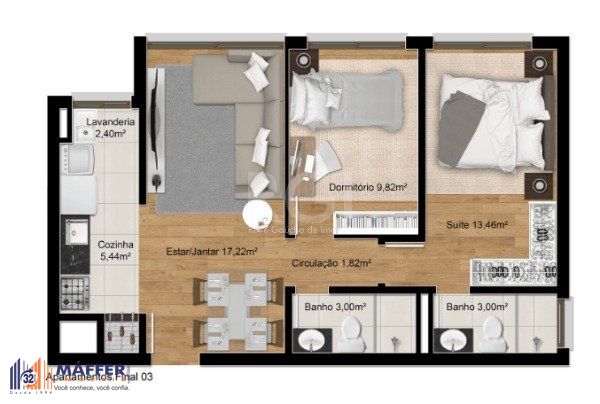 Apartamento, 2 quartos, 78 m² - Foto 25
