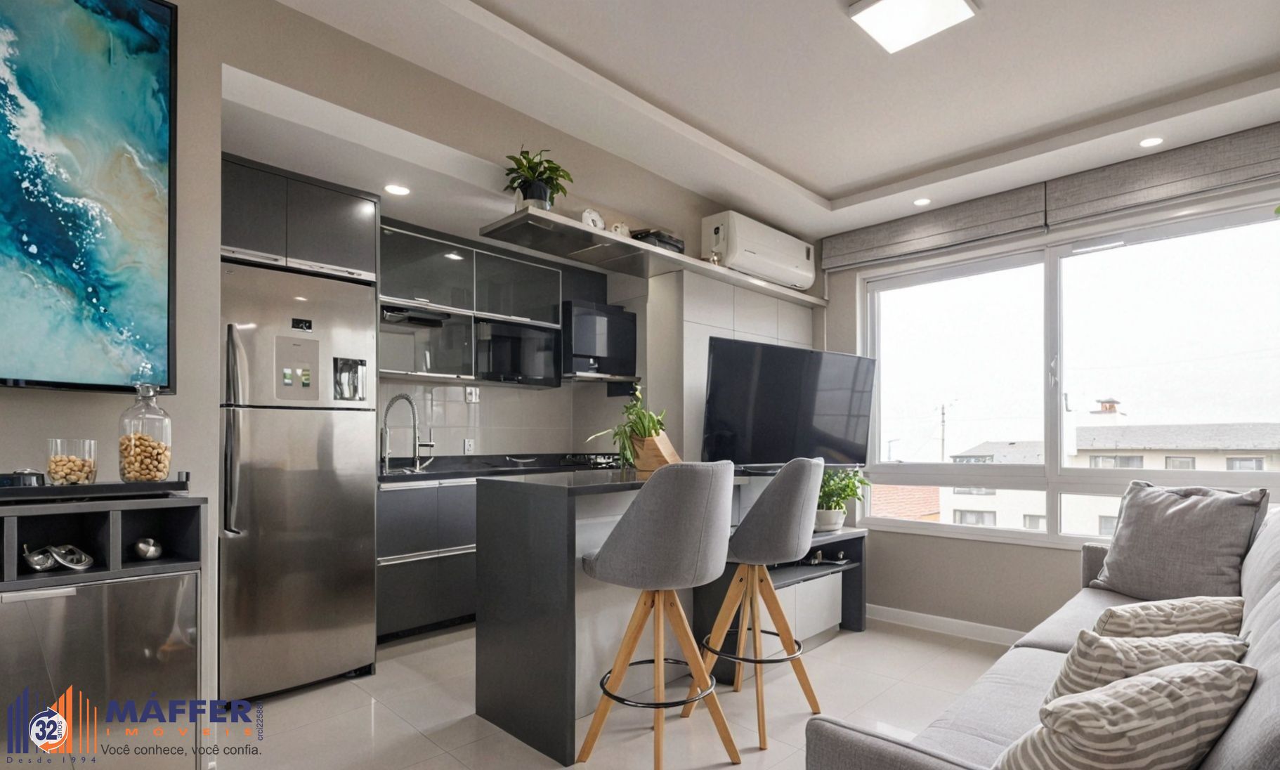 Apartamento, 2 quartos, 55 m² - Foto 2