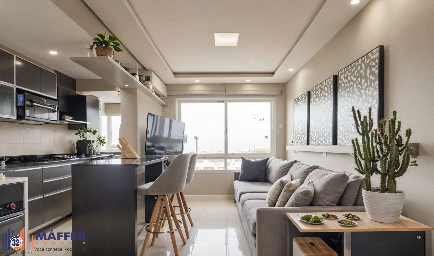 Apartamento, 2 quartos, 55 m² - Foto 1