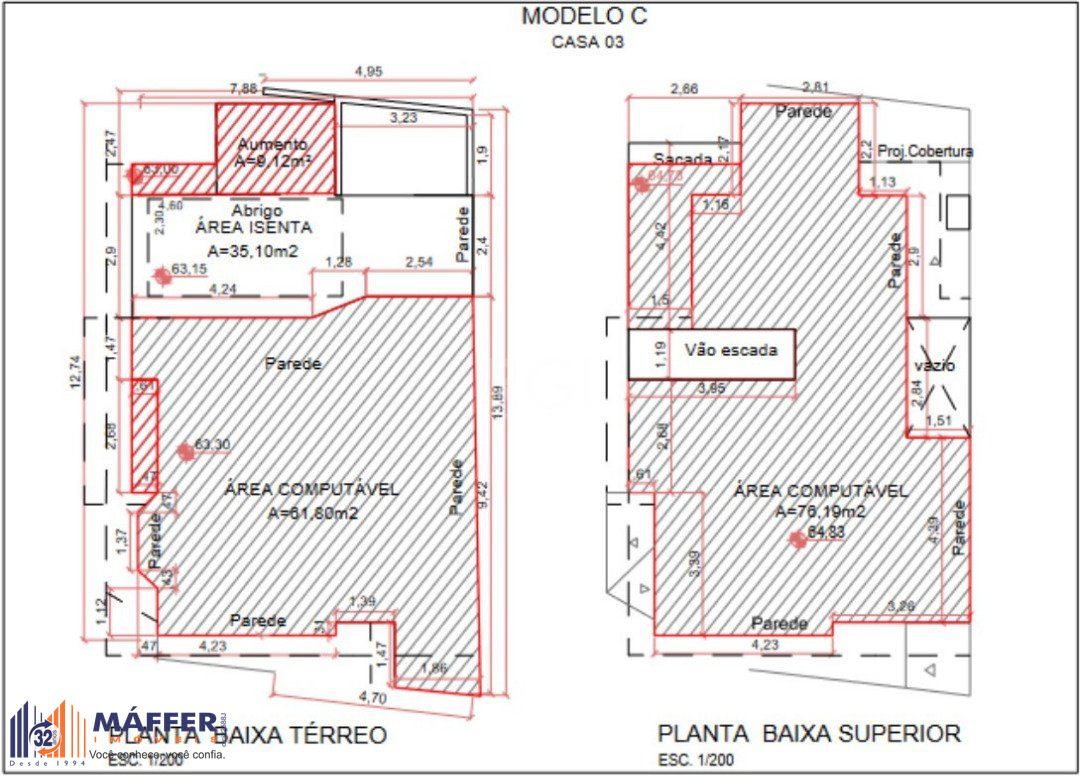 Casa de Condomínio, 3 quartos - Foto 15