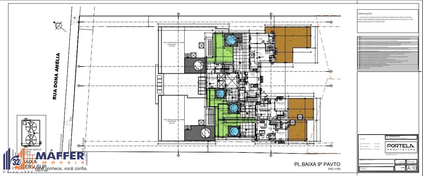 Cobertura no Hill160, 4 quartos, à venda, 199 m², Santa Tereza - Porto Alegre — foto 2