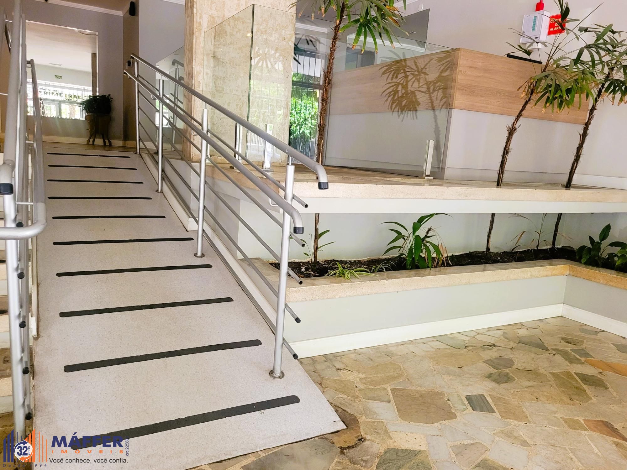 rampa de acesso ao hall