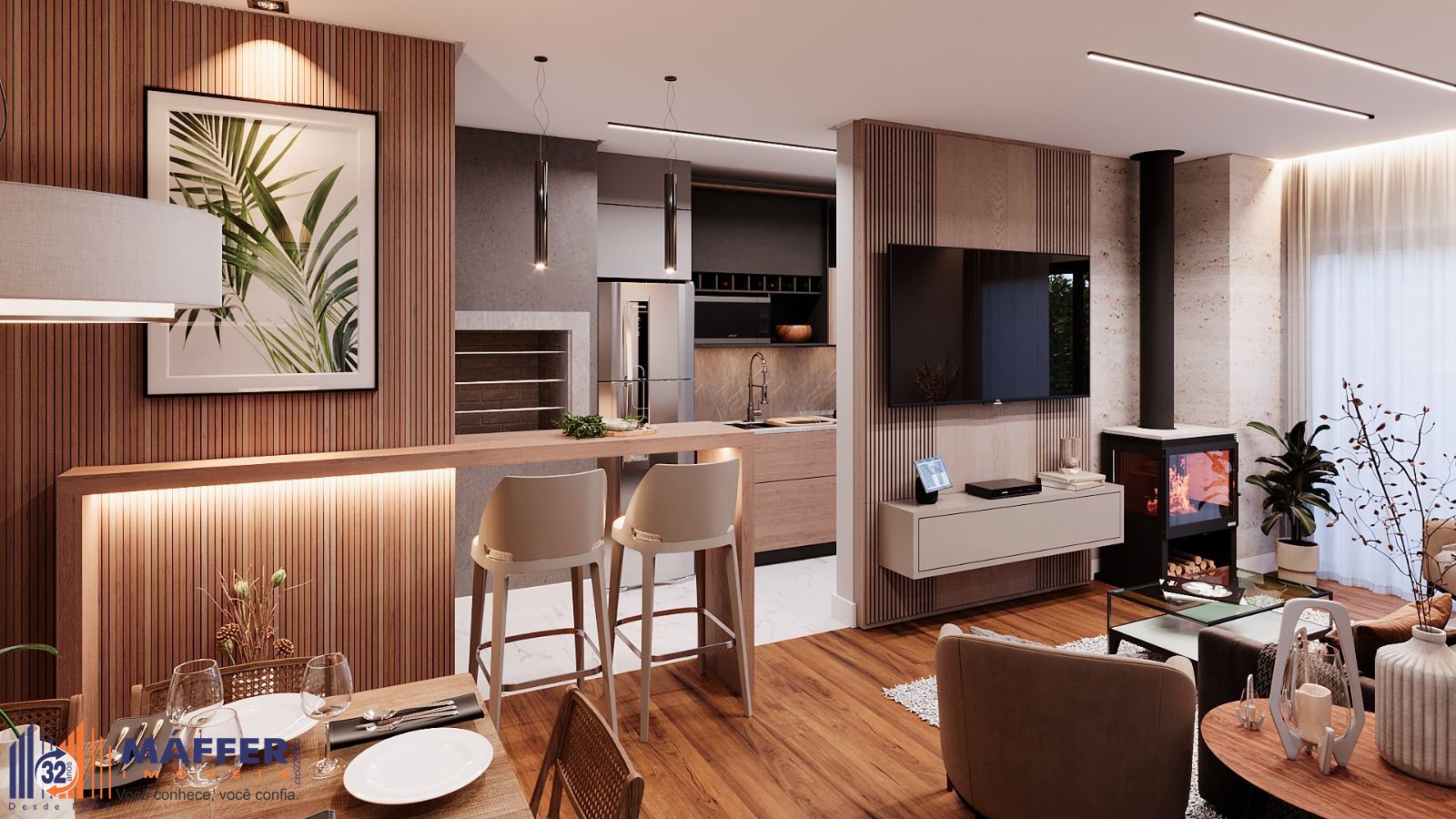 Apartamento, 2 suítes, à venda, 94 m², Casa Grande - Gramado — foto 3