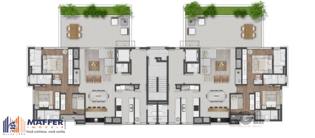 Cobertura, 3 suítes, à venda, 154 m², Três Figueiras - Porto Alegre — foto 5